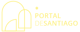 Portal de Santiago 9 Logo amarillo transparente Portal de Santiago